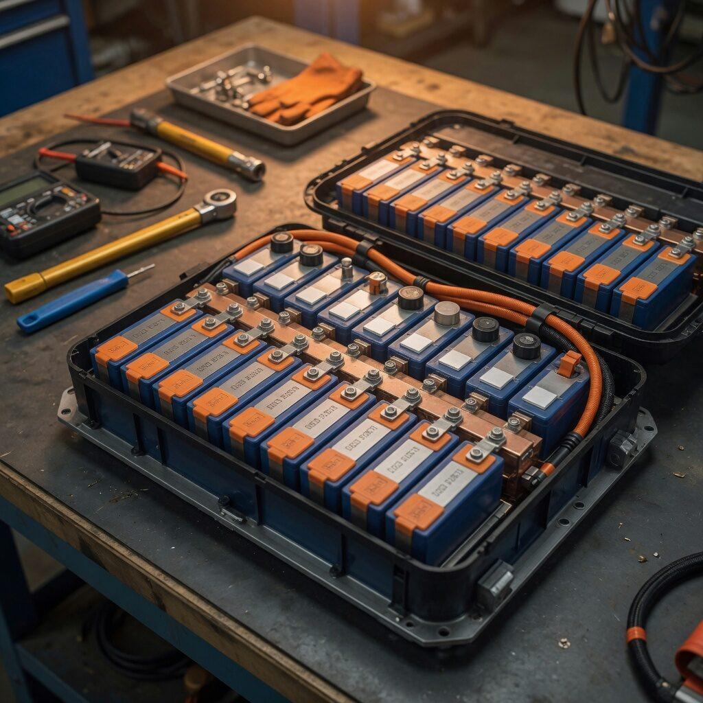 Batterie und Zellen – Aufbau und Zustand eines Elektroauto verstehen – E-Auto Klinik