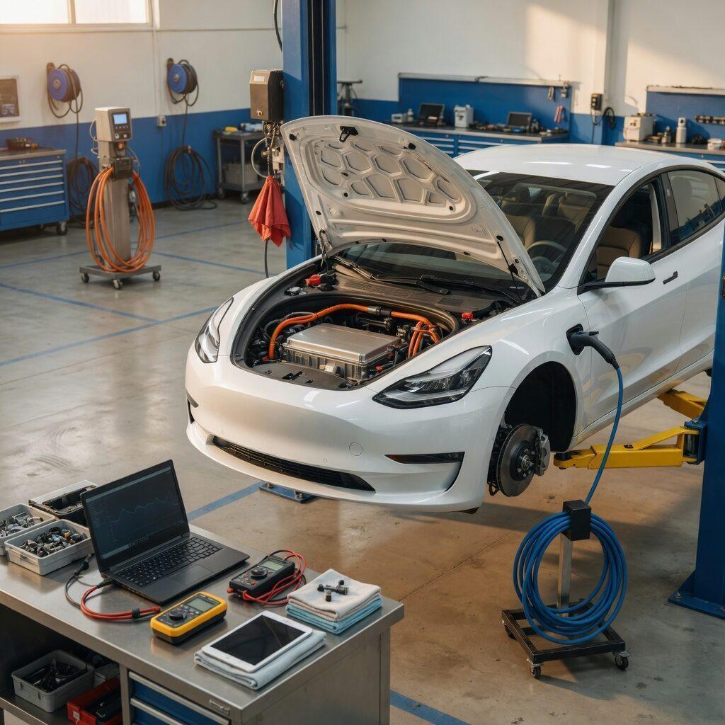 Elektroauto Wartung und Inspektion – was Ihre Werkstatt für Sie übernimmt – E-Auto Klinik