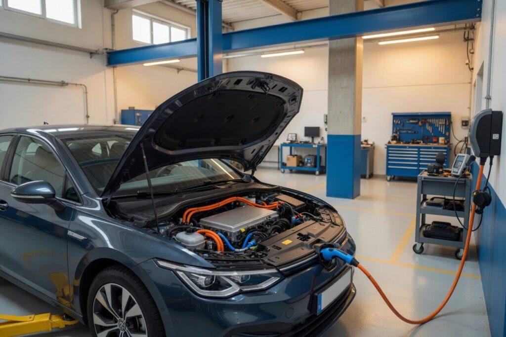 Klimaservice und HU AU Vorbereitung für Elektrofahrzeuge – E-Auto Klinik