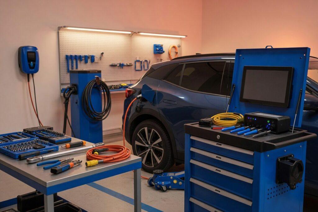 Kontinuierliche Weiterbildung – am aktuellen Stand der Technik – E-Auto Klinik