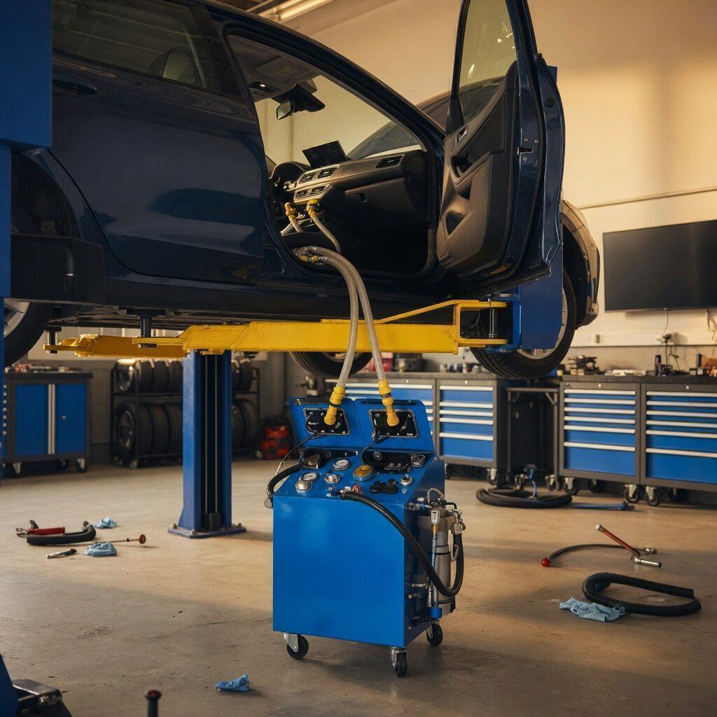 Software-Updates, Filter und Klimaservice für sicheres Fahren – E-Auto Klinik