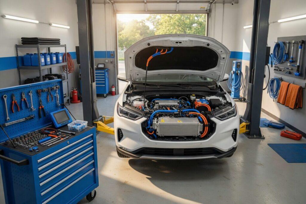 Transparente Kosten und klare Abläufe in der Werkstatt – E-Auto Klinik